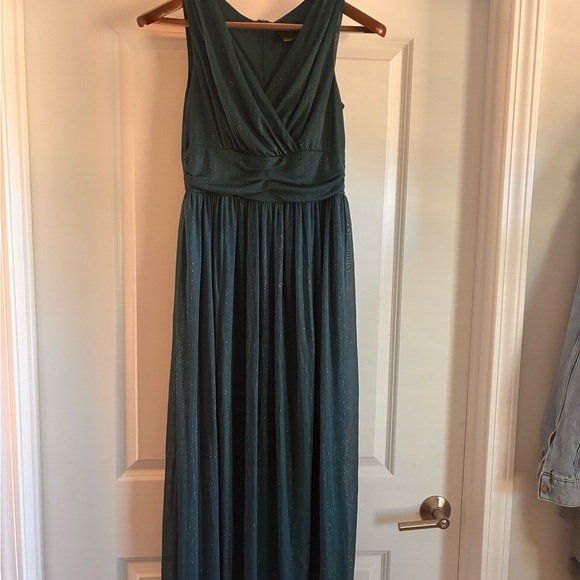Alexa B Nites Dresses & Skirts - Chic Teal Sleeveless Maxi Dress Alexa B Nites Size 4 Petite
